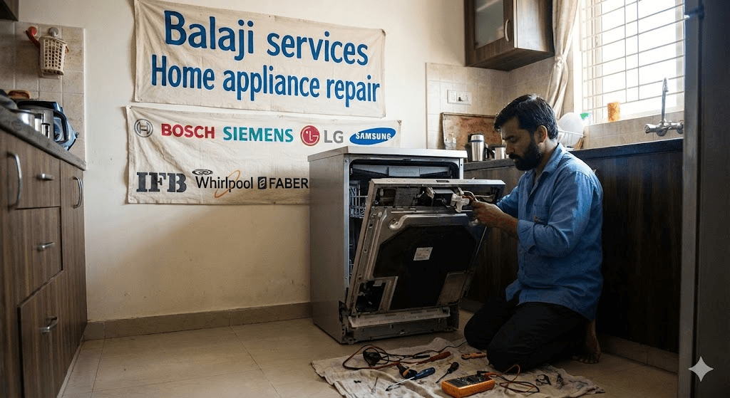Balaji home appliance repair service in bavdhan and dishwasher repair service 